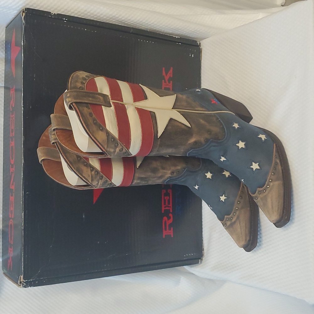 NEW Redneck Riviera Freedom Boot - 8.5 - Picture 4 of 15